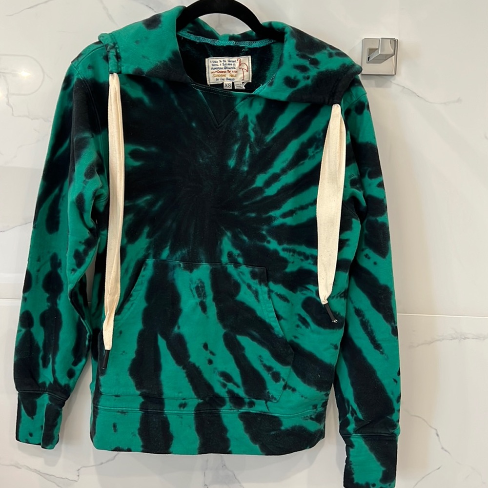 Sandrine Rose Tie Dye Oversized Hoodie - Size XS
